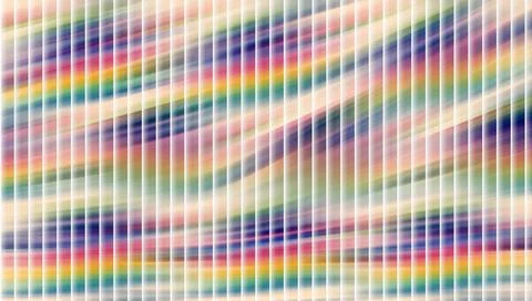 Multicolored striped pattern with diagonal lines and blurred effect Stockillustratie