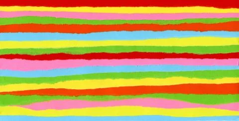 Multicolored strips of paper Stock Photos