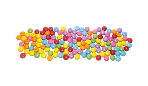 Multicolored sweets candy pattern Foto stock