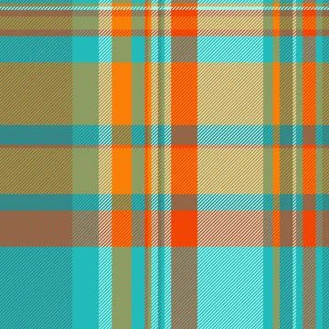 Multicolored tartan texture seamless, easter pattern fabric check. Kingdom .. Stock-Illustration