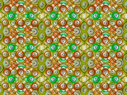 Multicolored tech pattern イラスト素材