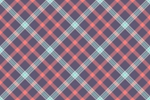 Multicolored textile check seamless, bold texture background fabric. Elemen.. Stock Illustration