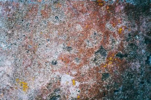 Multicolored texture on the cement wall Stock-Fotos