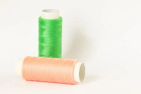 Multicolored threads. Stock Photos