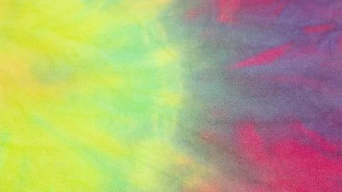 Multicolored tie dye textile Stock Photos