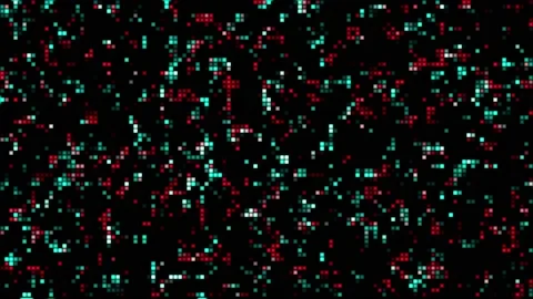 Multicolored tiles creative motion graphic animation background, 4k abstract Stock Footage 218347821