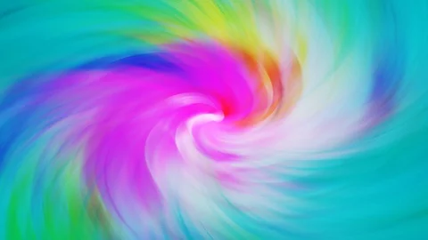 Multicolored Twist 4K Stock Footage 129118332