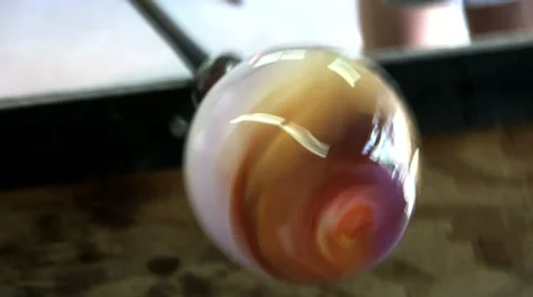 Multicolored vase in process; 3 Stock Footage 12306143