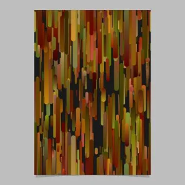 Multicolored vertical gradient stripe pattern page background template Stock Illustration