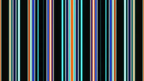 Multicolored vertical lines., endless looped animation Video stock 173618210
