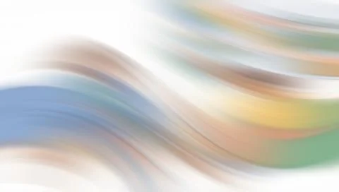 Multicolored wavy lines on white background Иллюстрация
