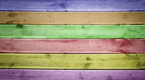 Multicolored wood texture background Stock Photos