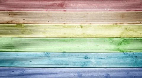 Multicolored wood texture background Stock Photos