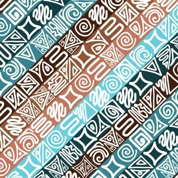 Multicolored zentangle pattern on a multicolored background Stock Illustration