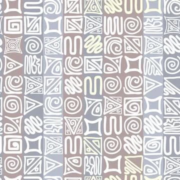 Multicolored zentangle pattern on a multicolored background Stock Illustration