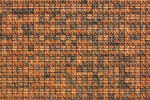 Multicolors wall tiles Stock Photos