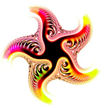 Multicolour abstract pattern, artwork Stock Illustration