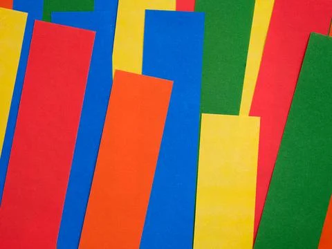 Multicolour paper strip background. Stock Photos