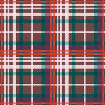 Multicolour rectangular seamless pattern Illustrazione stock