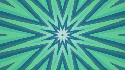 Multicolour Star Kaleidoscope Patterns. . Unique Kaleidoscopic Animation. Stock Footage 202084694