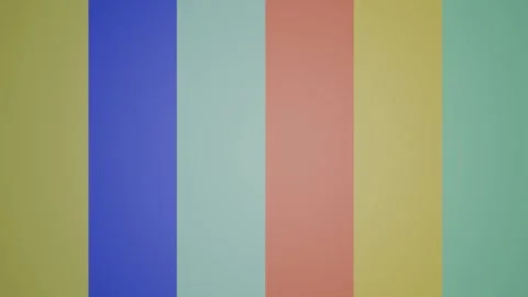 Multicolour Stripes Animation 2 - Abstract Background Stock Footage 287860789