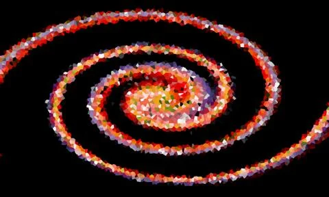 Multicoloured abstract background Stock Illustration