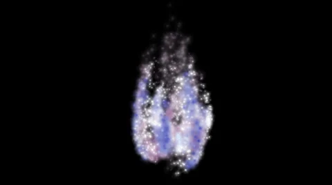 Multicoloured glitter particles rising over a dark background Stock Footage 35641410