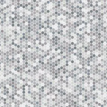 Multicoloured hex tiles. Mosaic. Eps 10. Stock Illustration