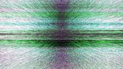 Multicoloured Horizontal Lines With TV Static 1 Stock Footage 84955323