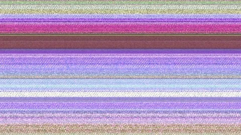 Multicoloured Horizontal Lines With TV Static 2 Video stock 84956350