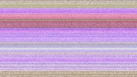 Multicoloured Horizontal Lines With TV Static 4 Stock-Footage 84956466