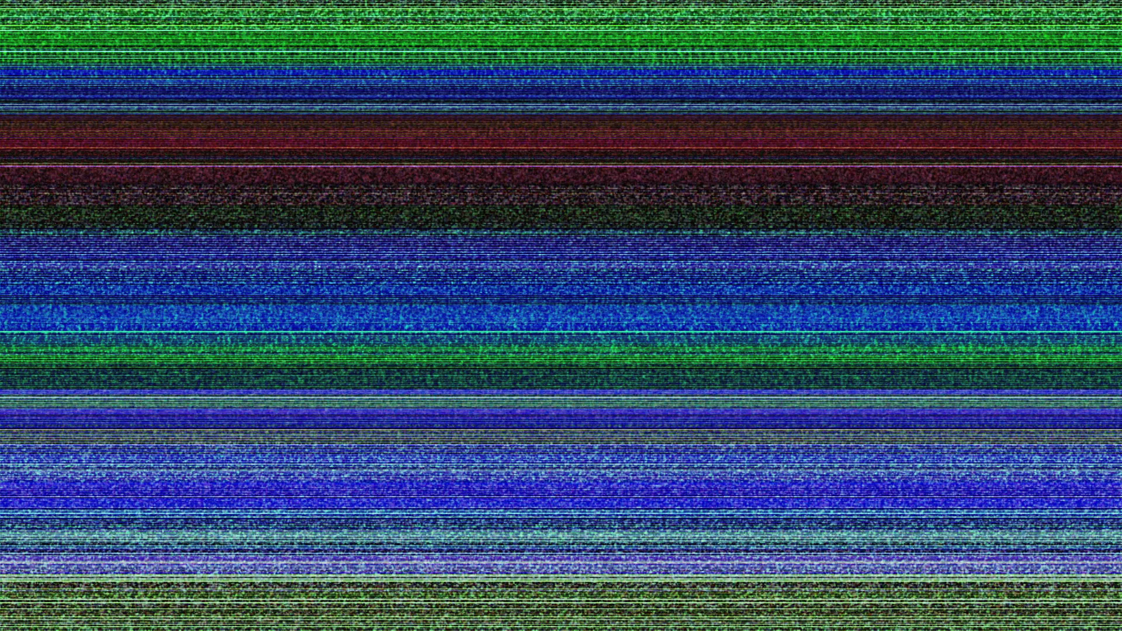 Multicoloured Horizontal Lines With TV S, Stock Video