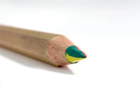 Multicoloured pencil Stock Photos