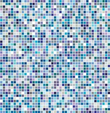 Multicoloured tiles. Mosaic. Eps 10. Stock Illustration