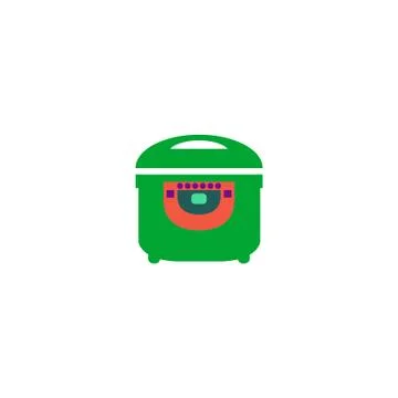 Multicooker Icon Vector 스톡 일러스트