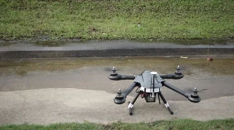 Multicopter Take Off Video stock 40219674