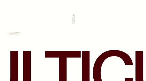 Multicultural animated word cloud. Kinetic typography. Stock Footage 68814953