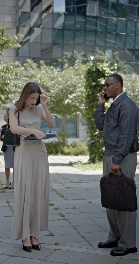 Multicultural Business Professionals Communicate and Collaborate with Digital Stock Footage 314859720