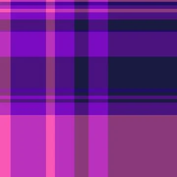 Multicultural fabric check textile, official vector plaid pattern. 50s text.. Stock Illustration