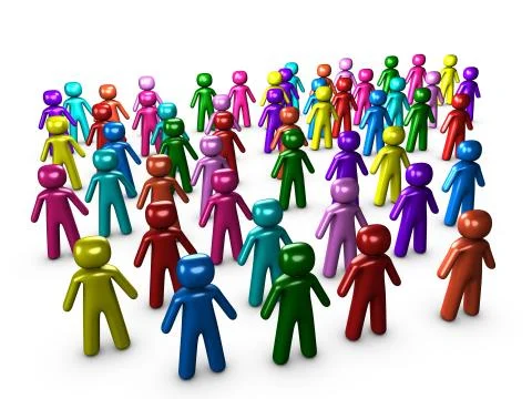 Multicultural Illustrazione stock