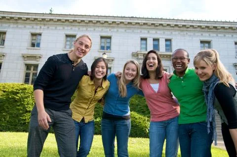 Multicultural student Stock Photos