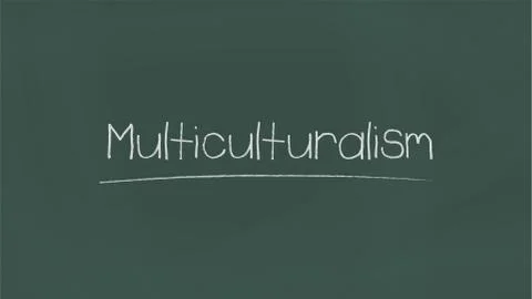 Multiculturalism illustration Stock Illustration