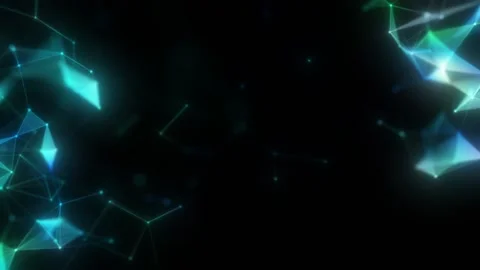 Multidimensional background. A pulsating microcosm. A seamless loop. Stockbeeldmateriaal 229683064