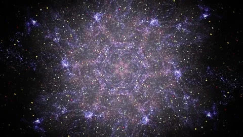 Multidimensional Space Travel Video Loop Stock Footage 310271271