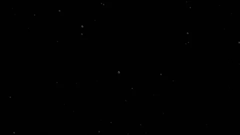 Multidirectional movement of bubbles. Stock Footage 100670565