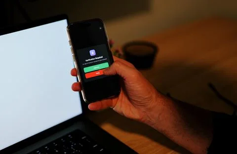 Multifactor Authentication MFA App to Use Apps Stock Photos