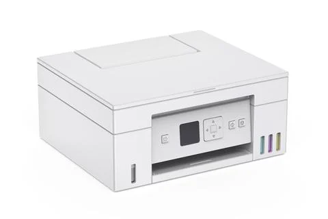 Multifunction inkjet color printer Stock Illustration