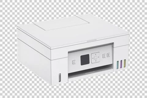Multifunction inkjet color printer Stock Illustration