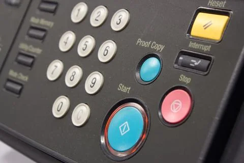 Multifunction Office Printer 스톡 사진