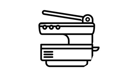 Multifunction printer icon animation 動画素材 153082919
